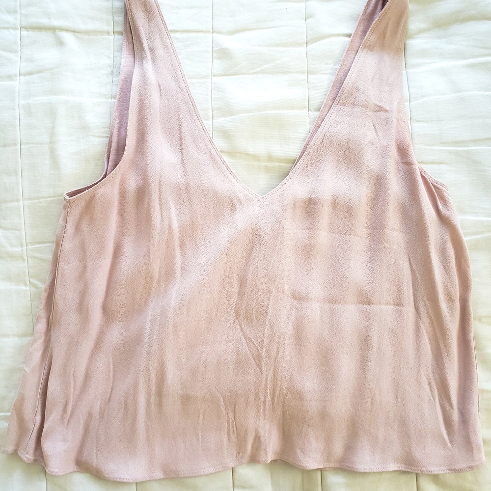 Wilfred Free Pink Crop Top